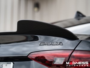 Alfa Romeo Giulia Trunk Spoiler - Carbon Fiber - GTA Style